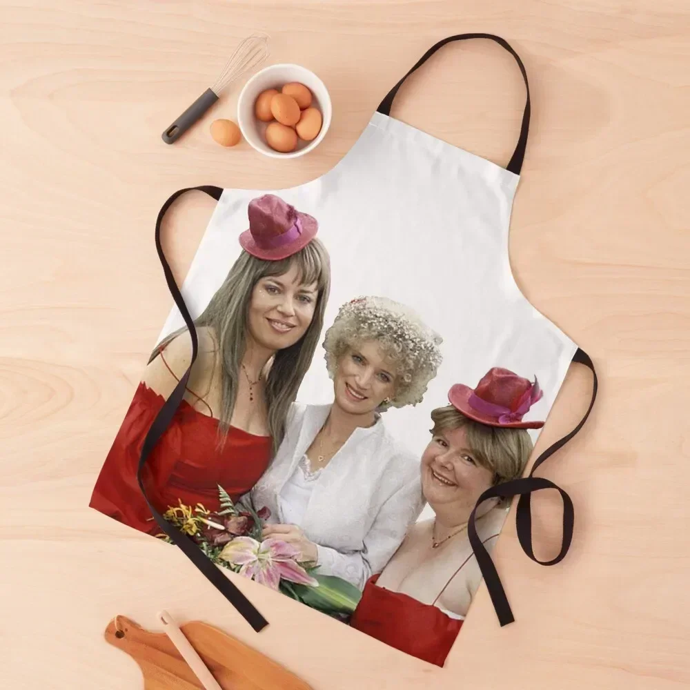 

Kath and Kim: Kath's Wedding Apron For Kitchen christmas work ladies nail tech supplies Apron