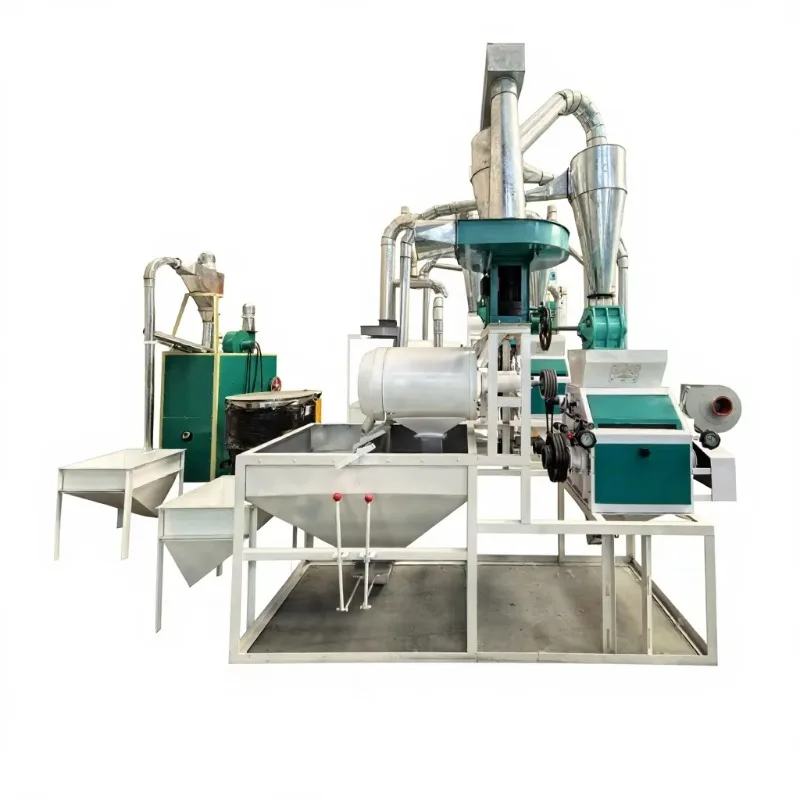High Capacity Fully Automatic Industrial Flour Milling Machine | Large Scale Wheat Maize Grain Grinding Flour Mill Plant