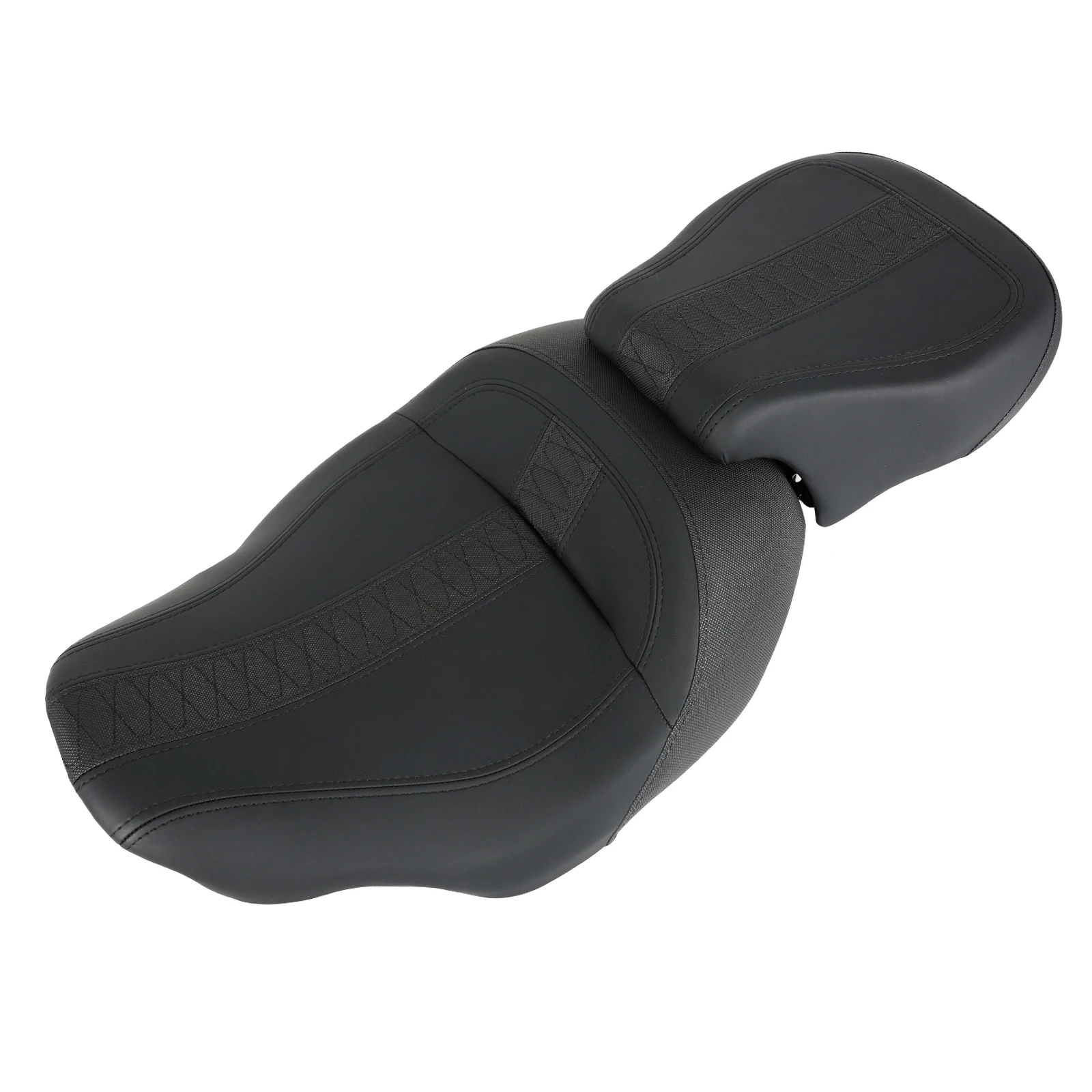 Motorcycle Rider Driver Passenger Seat Cushion Back Fits For Harly Road Glide/Street Glide/CVO Road Street Glide/ST 2023-2026