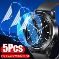 Hydrogel Film Protective for Xiaomi Watch S3 S1 Pro S1 Active Screen Protector for Xiaomi Mi Watch S3 S1 Pro S1 Active Not Glass