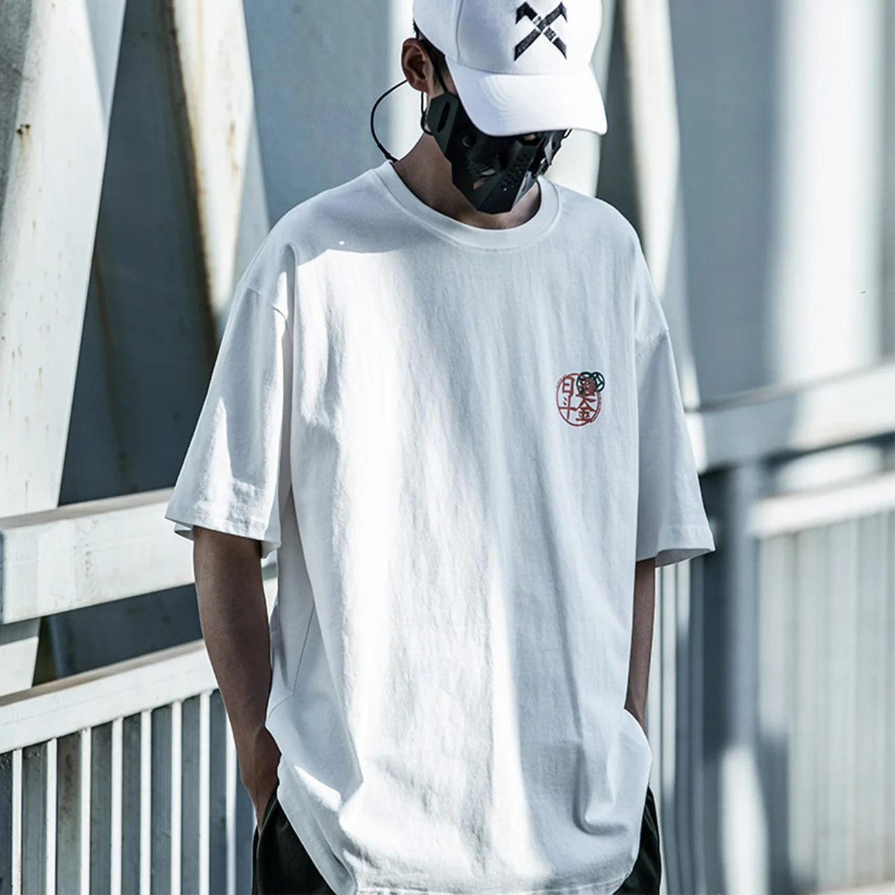 Hop Hip T Shirt Men 2022 Summer Letter Print Techwear Tshirt Harajuku Fashion Loose Casual Oversized Short Sleeve