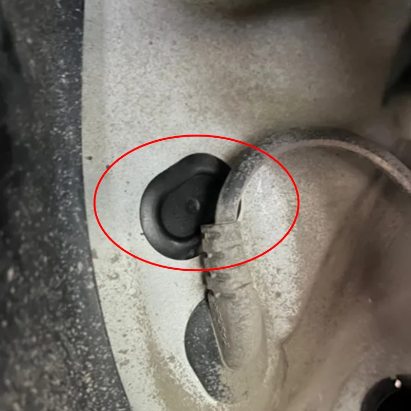 1X سيارة عجلة قاعدة ثقب غطاء صنبور غطاء التوصيل جروميت كليب ل Vw تيجوان لأودي A3 ل مقعد ألتيا لسكودا اوكتافيا N 90630001