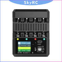 ​NEW SkyRC NC3000 Pro NiMH NiCd Battery Charger PD/QC AA/AAA Smart Battery Charger 4-slot LED Screen APP Control Charger