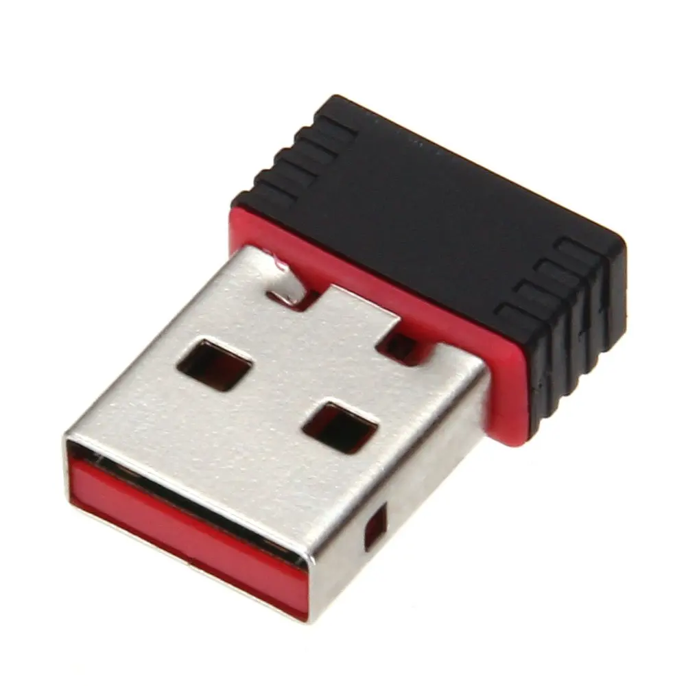 미니 USB 드라이브 무선 LAN 어댑터, 802.11 n / g / b 무선 네트워크 카드, 150Mbps