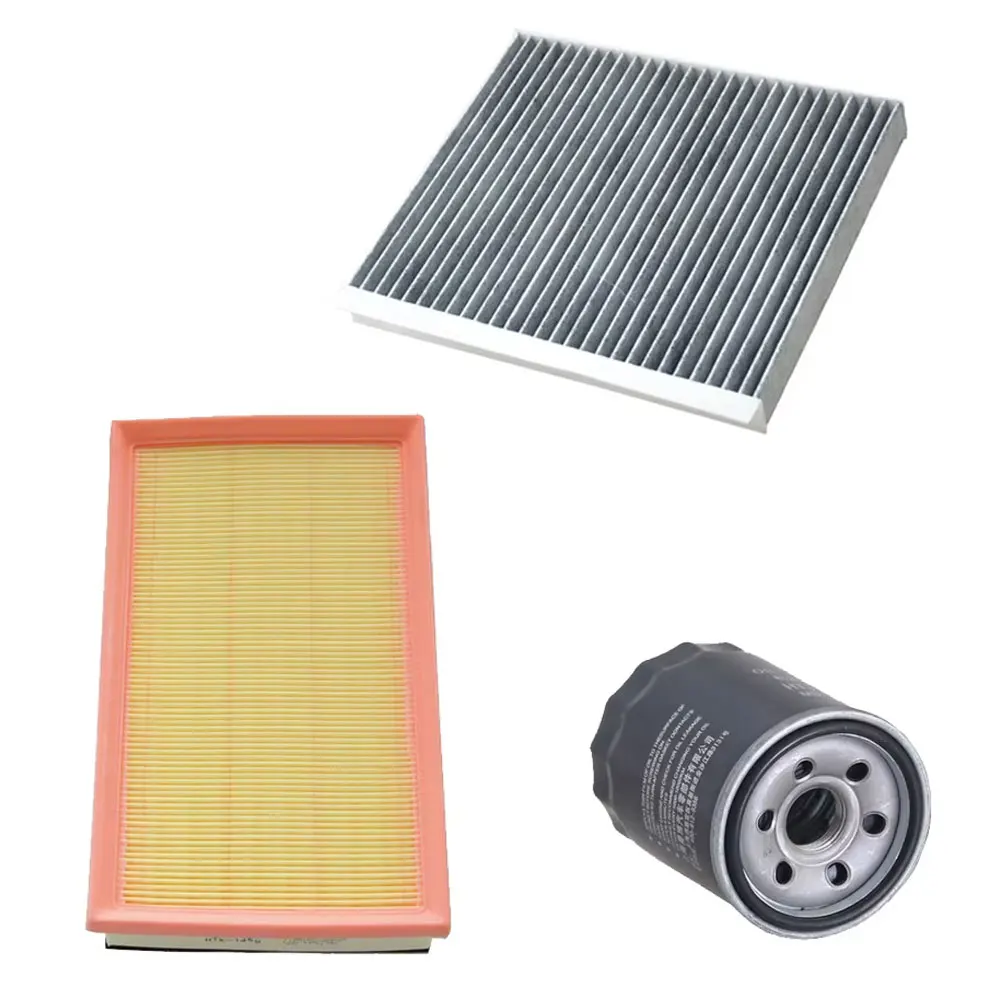 2pcs/3pcs Set AC Cabin Air Oil Filter For Haval Jolion Chitu 1.5T 2020 2021 2022 2023 GWM GW4G15K Engine Accessories Service Kit