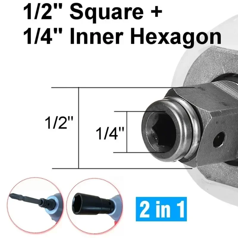 مفتاح ربط كهربائي بدون فرش مفك كهربائي 500N.M 2 في 1 أدوات إصلاح سائق لاسلكي لبطارية ديوالت 18 فولت 20 فولت