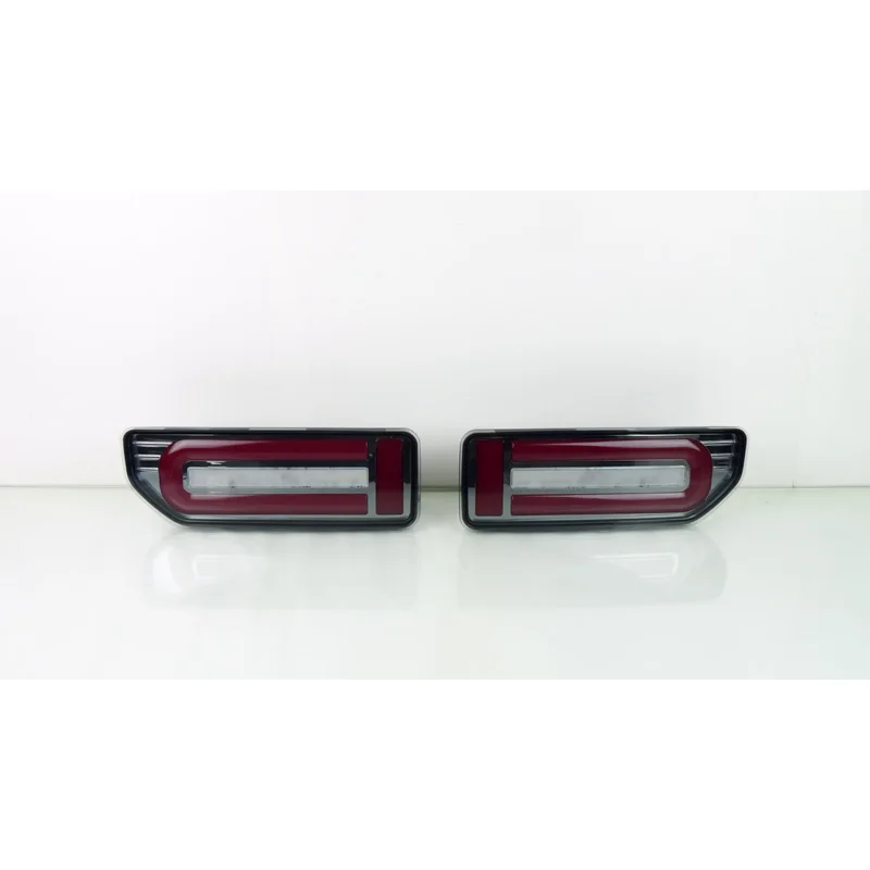 1 Pair Car LED Tail Light Taillight For Suzuki Jimny JB64 JB74 2019-2024 LED Rear Running Light + Brake + Dynamic Turn Signal
