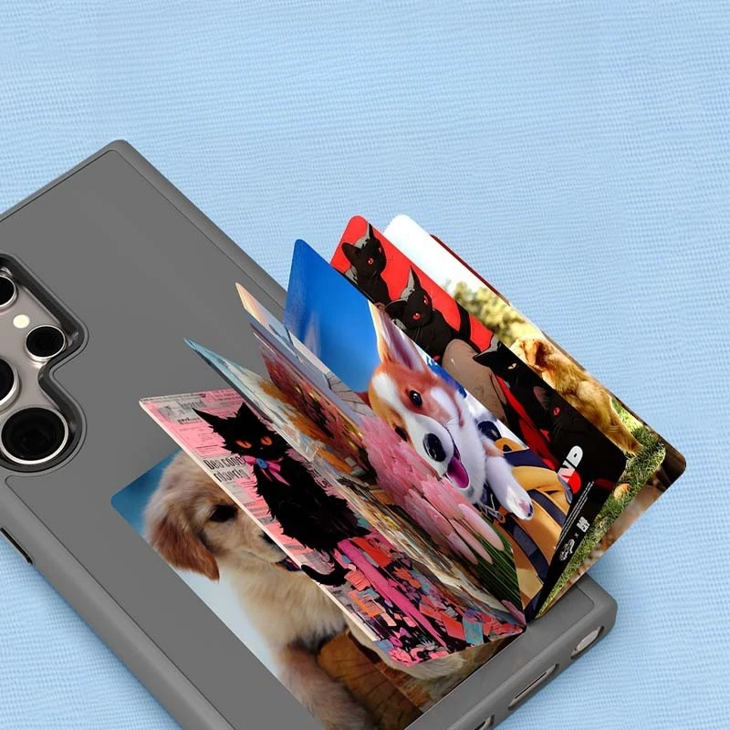 DIY E-ink Screen NFC Four Colors AI Phone Case for Samsung Galaxy S24 S23Ultra DIY Photo Anime Characters Protector Cover - Image 6