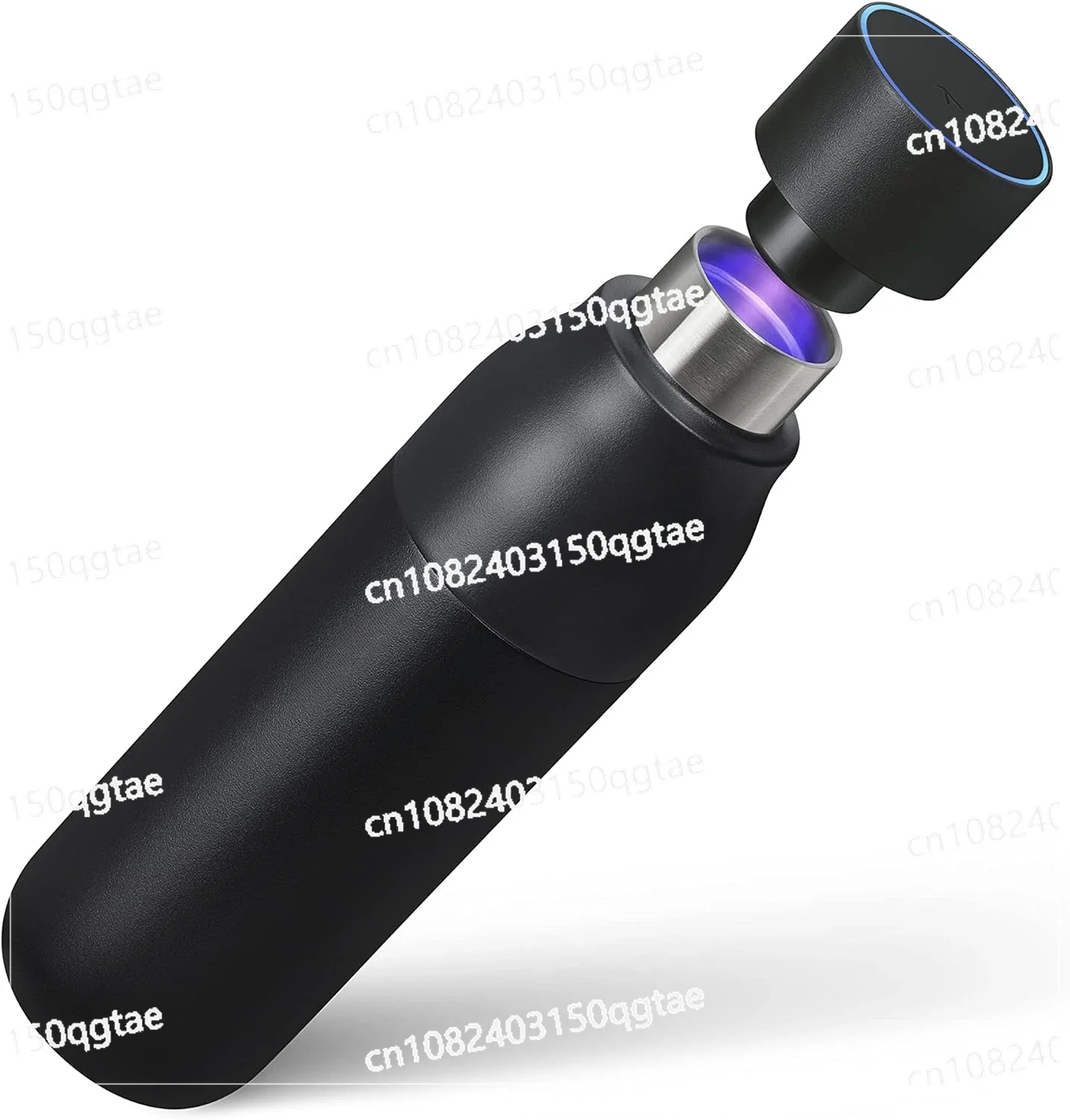 Self-Cleaning and Insulated Stainless Steel Water Bottle with UV Water Purifier and Award-winning