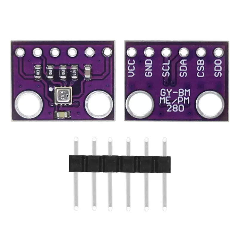 BME280 BMP280 Digital Sensor Temperature Humidity Barometric Pressure Sensor Module I2C SPI 1.8-5V GY-BME280 5V/3.3V