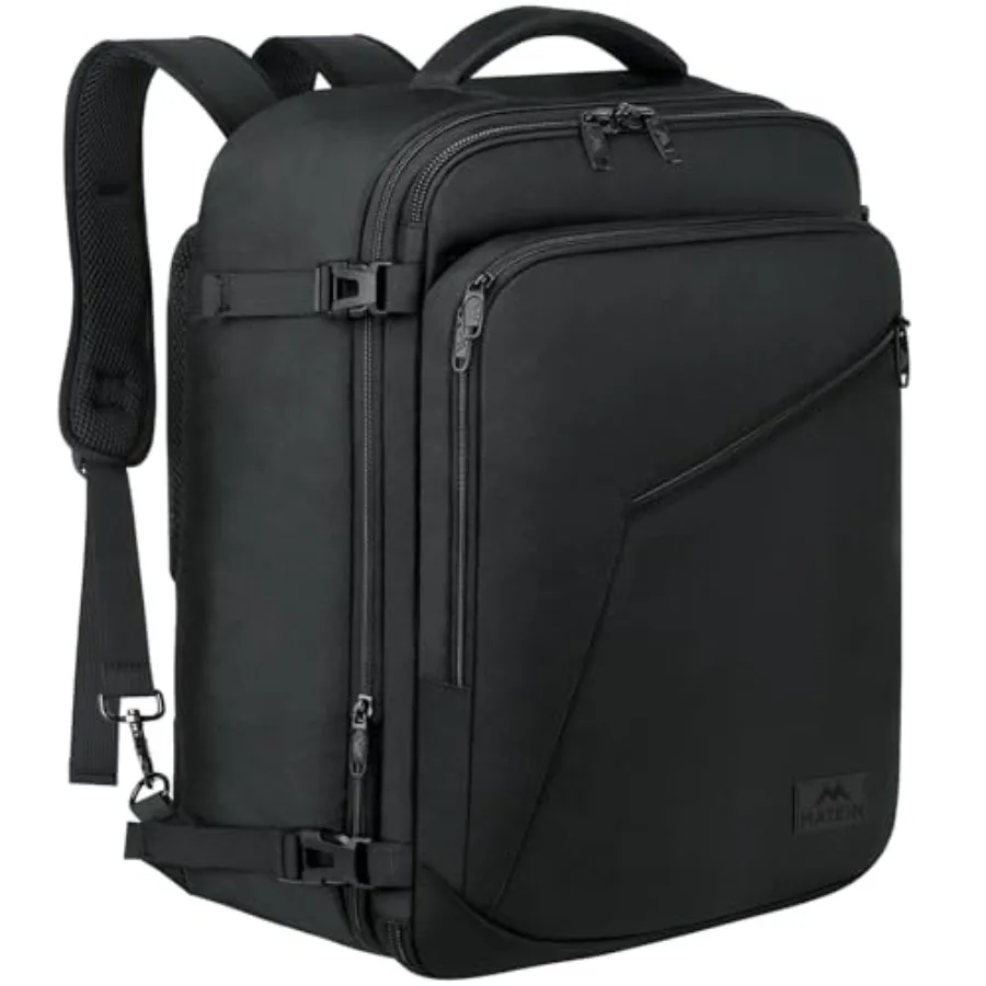 

45L Travel Backpack Carry on Backpack for Men Women Water Resistant Lightweight Expandable Daypack Business Weekender Backpacks