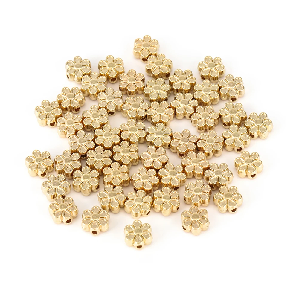 50 قطعة/الحزمة CCB البلاستيك حبة فاصل الحجاب الحاجز اليد سوار ذاتي الصنع قلادة نجمة متناثرة حبة المواد الملحقات #3