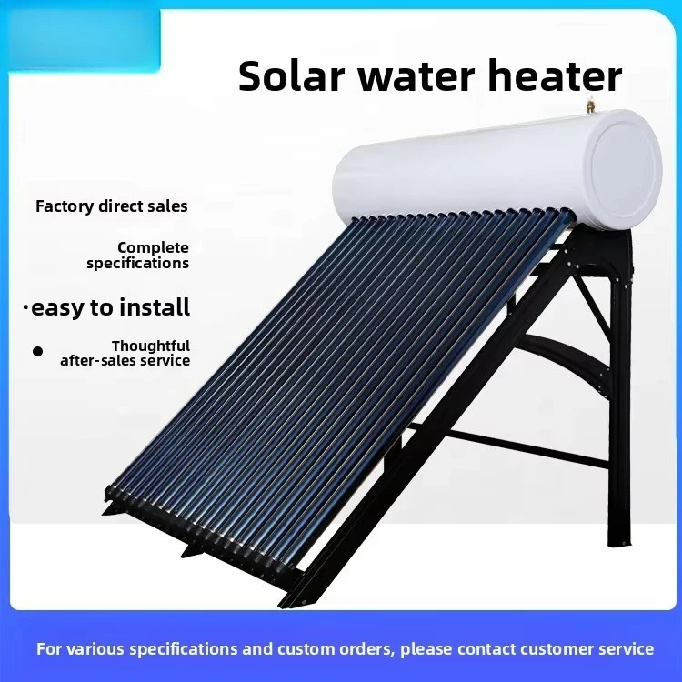 Stainless Steel Solar Water Heater 150L/200L/240L/300L/360L Three Cabin Liner High Efficiency Mechanical Control ZY-4A