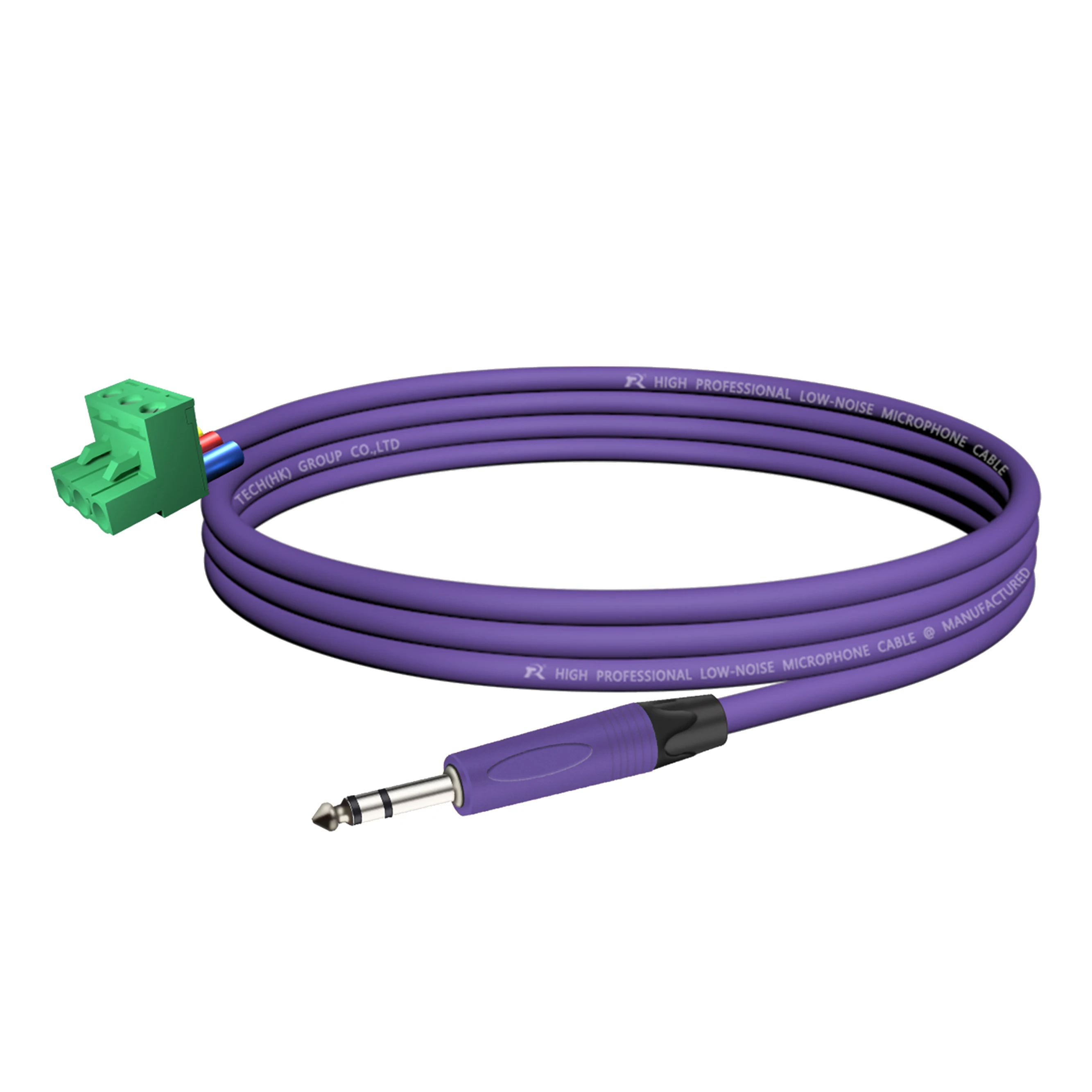 Präzise 6,35-mm-TRS-Verbindung, reibungslose Übertragung, robuste Anschlussanpassung und langlebige Verarbeitung für professionelle Audiointegration. – Detail 19