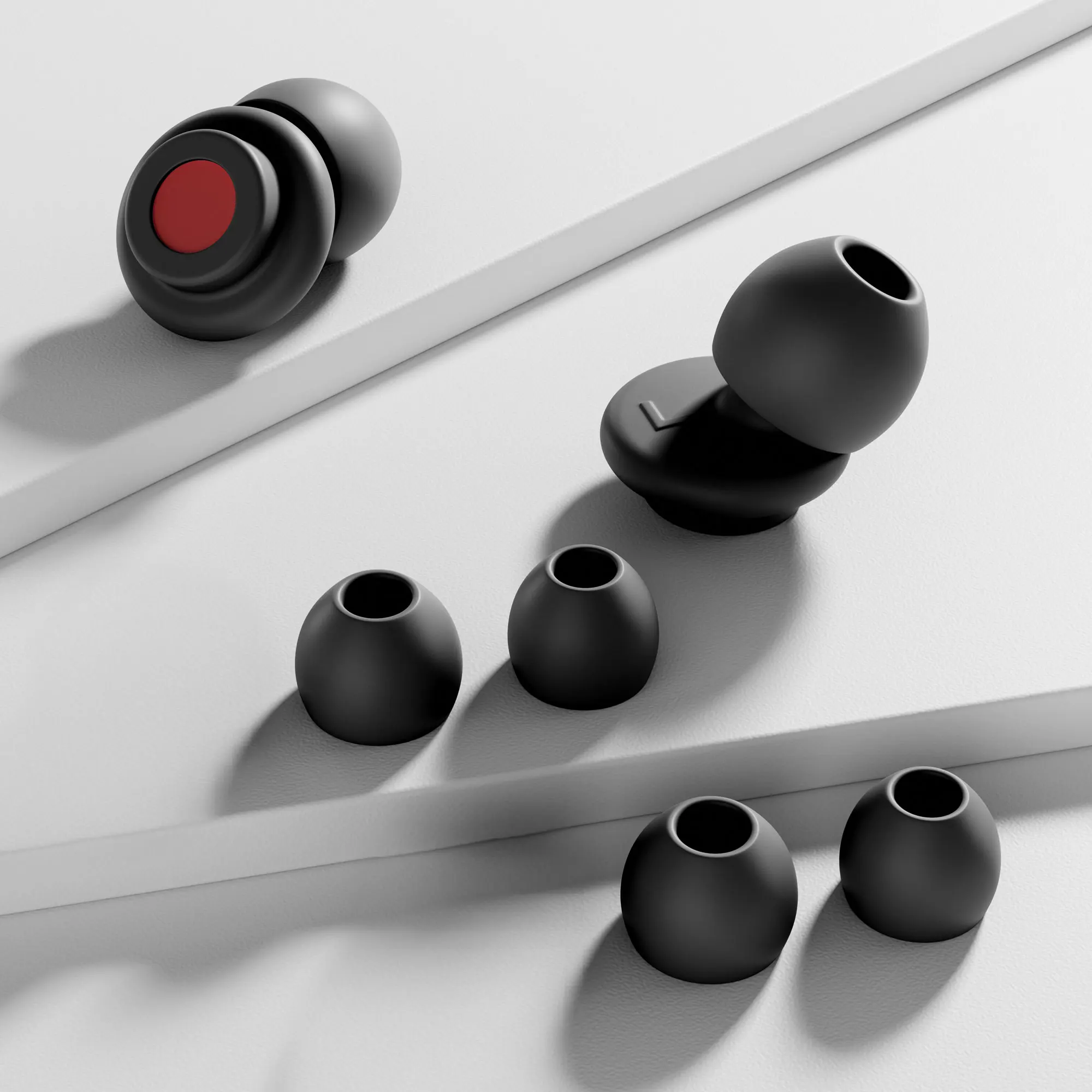 Silicone Ear Plugs For Sleep-Noise Reduction Anti-snoring Hear Protection Earplugs Soft Silicone Waterproof Swimming