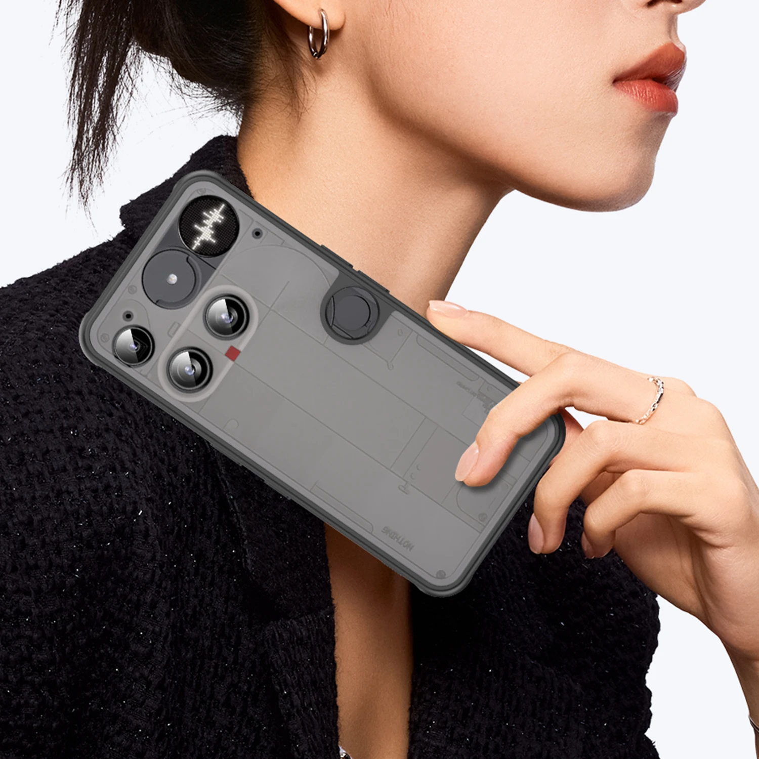 Anti-Scratch Fall Protection Caseสําหรับไม่มีอะไรโทรศัพท์ 3 5G 3A Pro Phone3 ลื่นโทรศัพท์มือถืออุปกรณ์เสริม