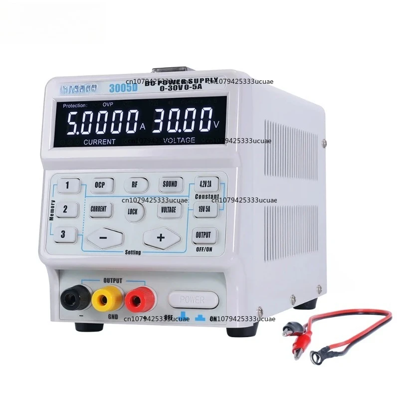 3005D Adjustable DC Power Supply 30V 5A Lab Bench Power Supply Programmable Voltage Regulator Stabilizer 110V/220V