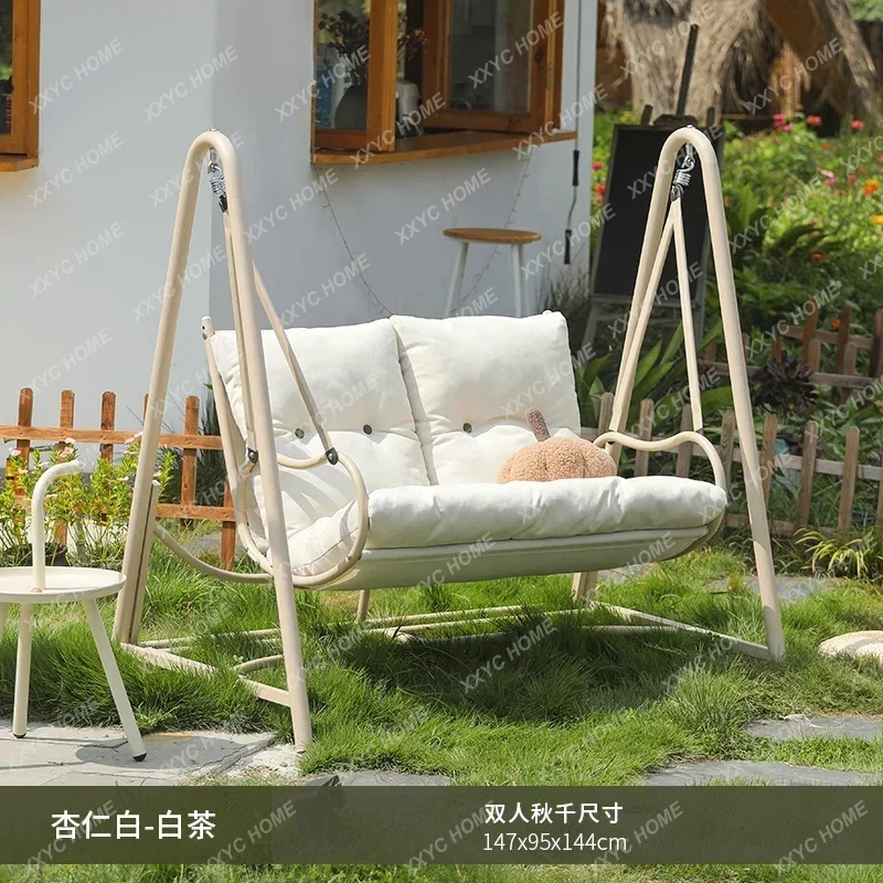 XX Hanging Chair Garden Patio Swings Hammock Shaking Suspended Street Patio Swings Rocking Relax Outdoor Furniture