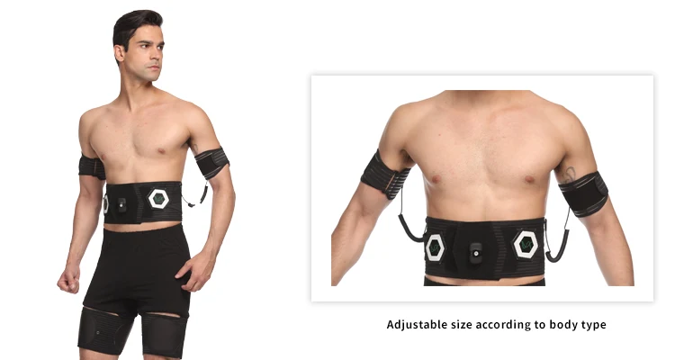 electric waist ems / training belt abdominal tightening