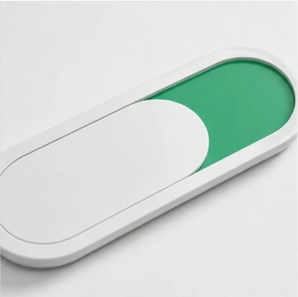 2Pcs Acrylic Vacant Occupied Slider Sign Bathroom Privacy Indicator Desk Door Sign for Office School Mall Clinic Meeting Room