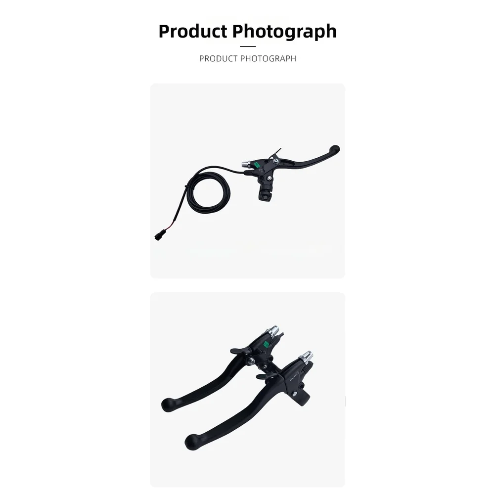 

Parking Brake Lever for Electric Vehicle with Aluminum Alloy Construction Lightweight Mechanical Switch IPX5 Waterproof