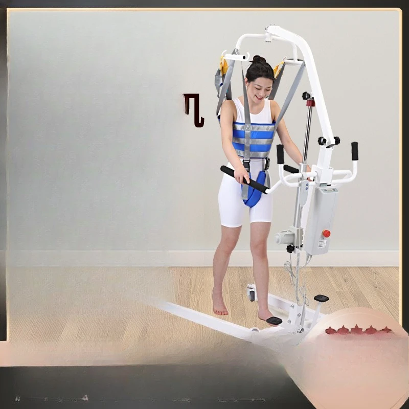 

Electric shift household disabled person transfer lifting care machine, disabled elderly conveyor