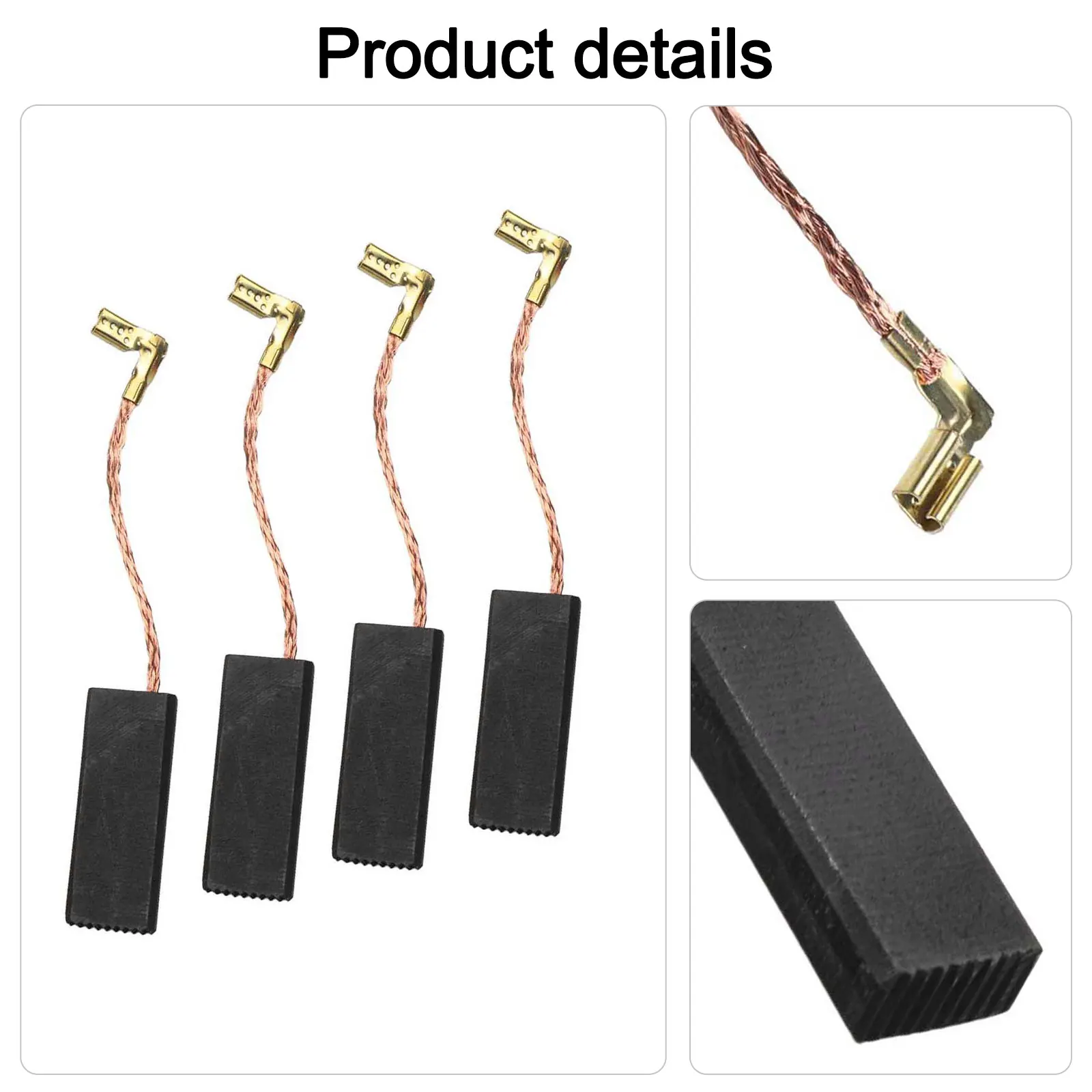 Motor Repair Carbon Brushes for McCulloch Chainsaw X73 Compatible with For Flymo For Woodshark Series High Efficiency