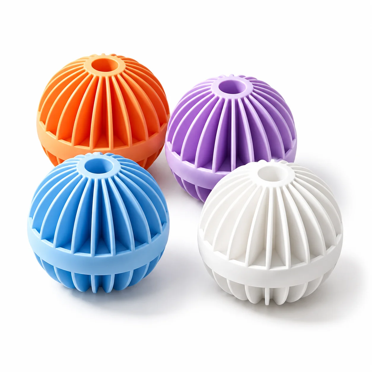 4Pcs Anti Tangle Laundry Balls Reusable Washing Machine Clothes Separator Laundry Helper for Clothes Bedding
