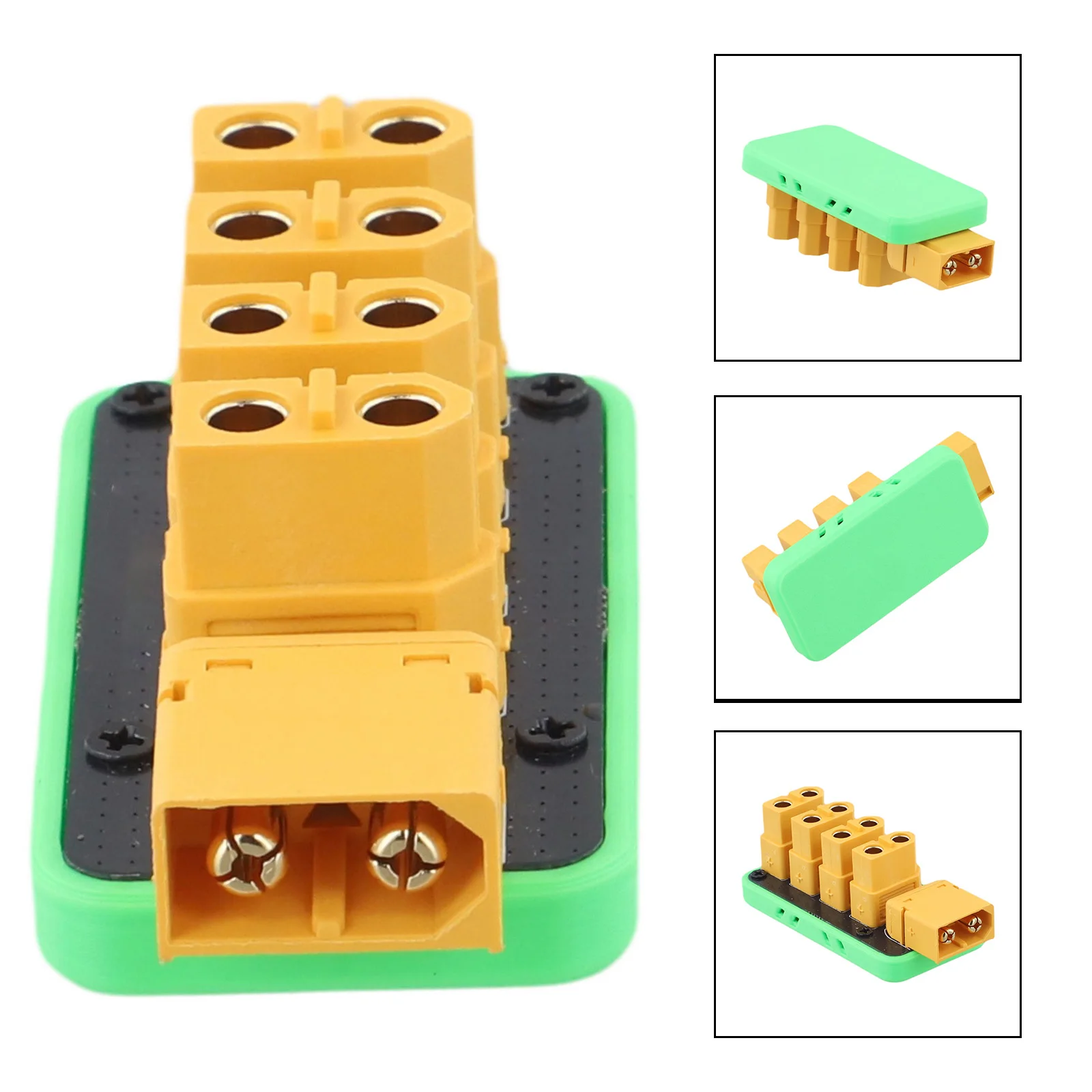 55x25mm PCB Soldering Board X T90 To 4-channel T60 Power Distribution Board, 200A High Current For Remote Control Model TOOLS