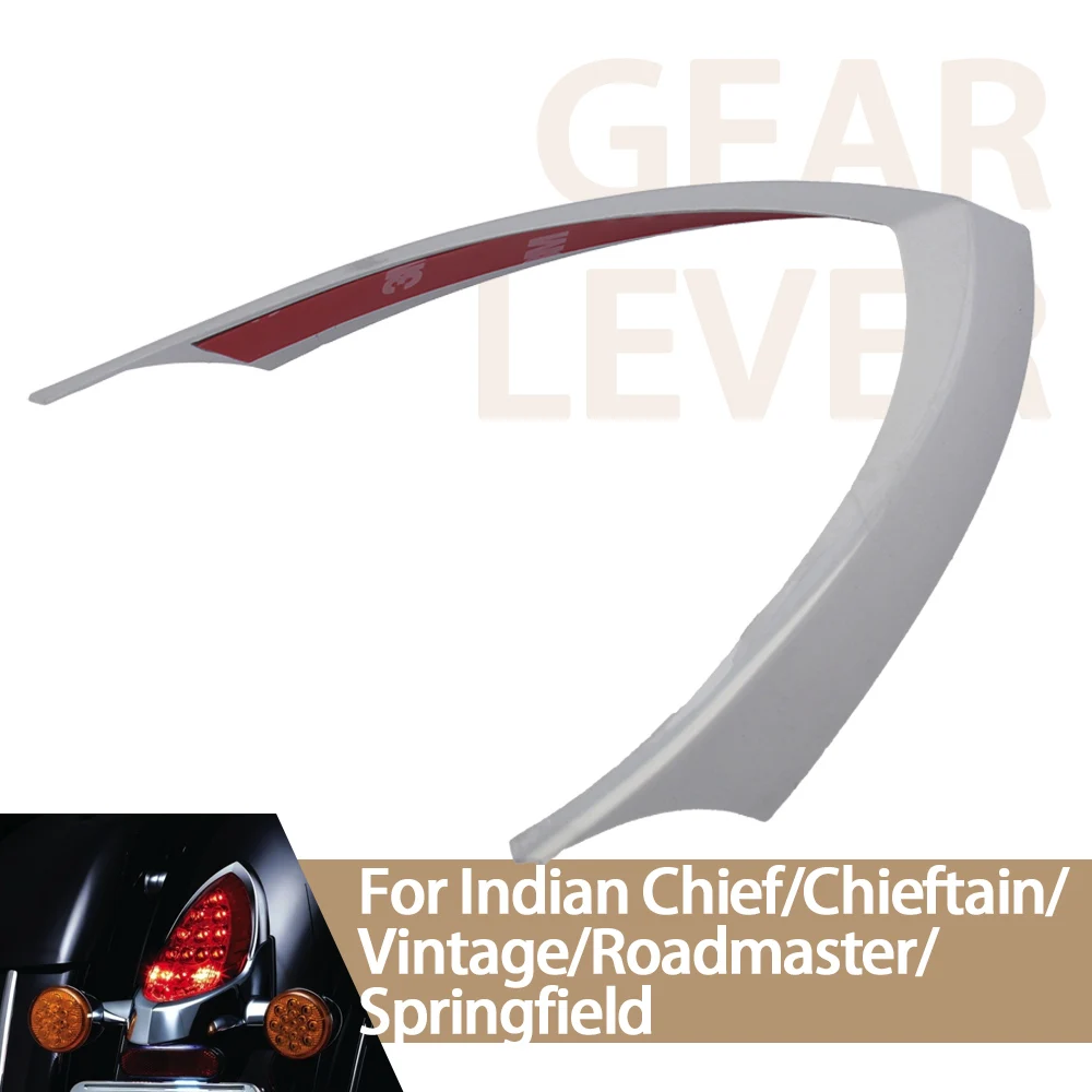 For Indian Chief Classic Dark Horse Chieftain Roadmaster Except Scout 2014-2018 Motorcycle Tail Light Lamp Top Trim Decoration