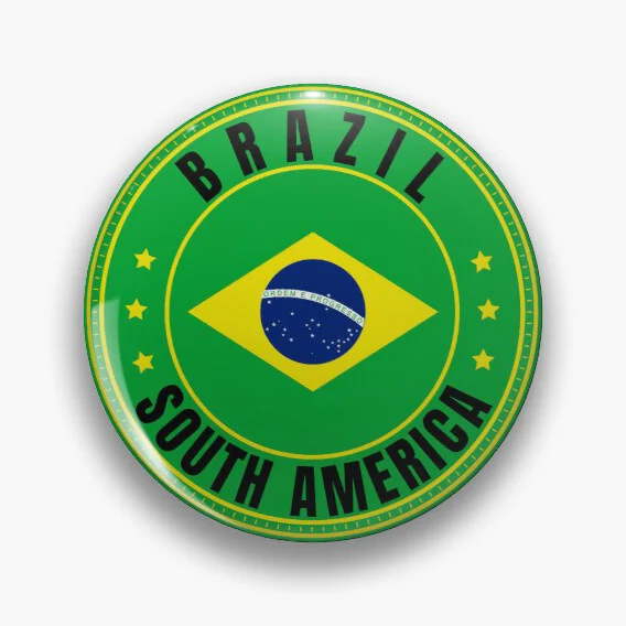 Brazil broche Broches  pins for backpacks cute Fashion  manga anime customized Broches  Brooch  pins for backpacks manga