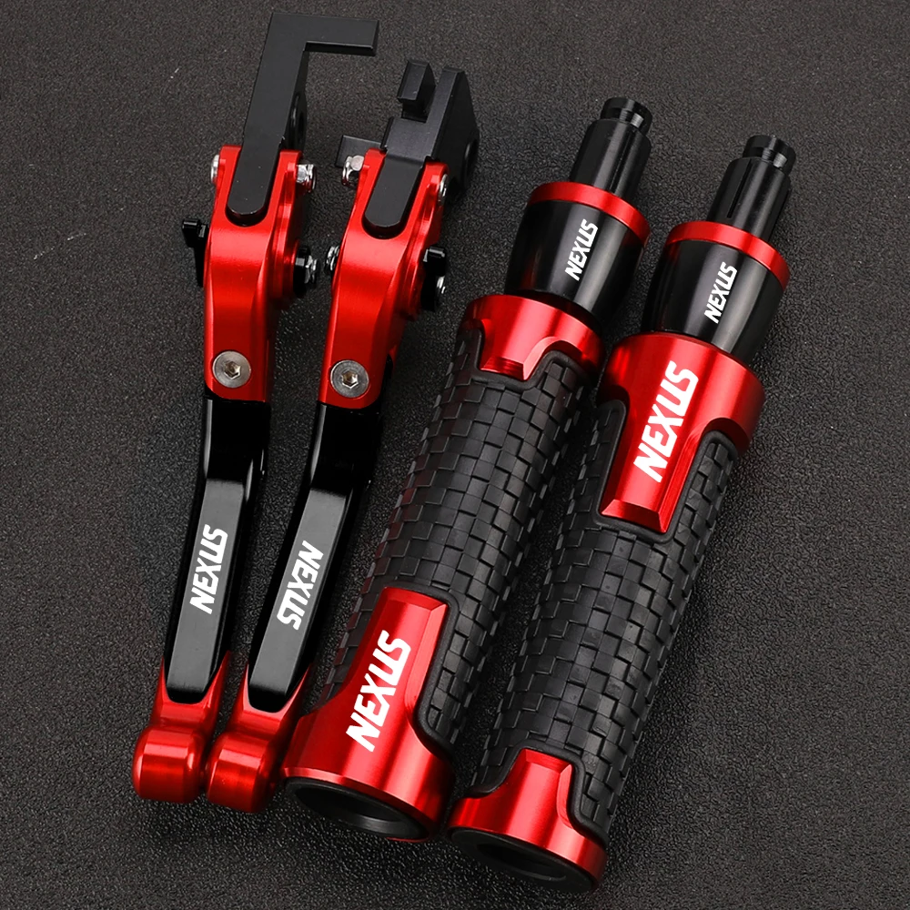 

For GILERA Nexus 125 250 300 E3 2006-2012 Motorcycle Adjustable Brake Clutch Levers 7/8''22MM Handlebar grips Handle Ends Cap