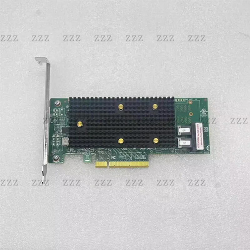 ZZ For Broadcom LSI 9400-8i Raid card SAS/SATA/NVME SFF-8643 SAS3408 PCIe 3.1 x8
