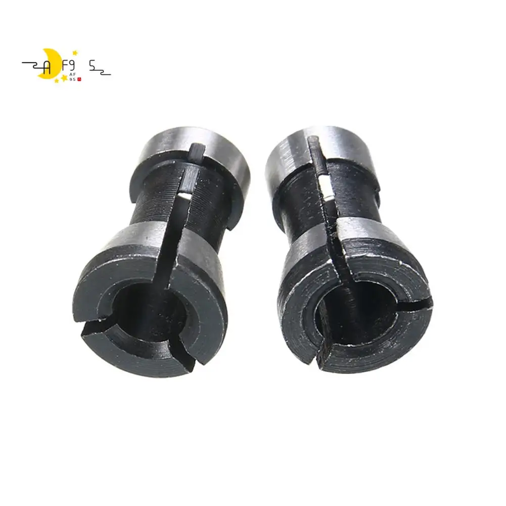 

AF95-8Pcs High Precision Adapter Collet Set 6Mm/6.35Mm/8Mm Collet Chuck Engraving Trimming Machine Router Milling Cutter Tool
