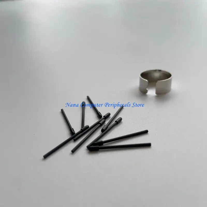 Nibs plastik F68C Set 10 pcs klip ergonomis untuk untuk pena 3 ptk470 ptk670