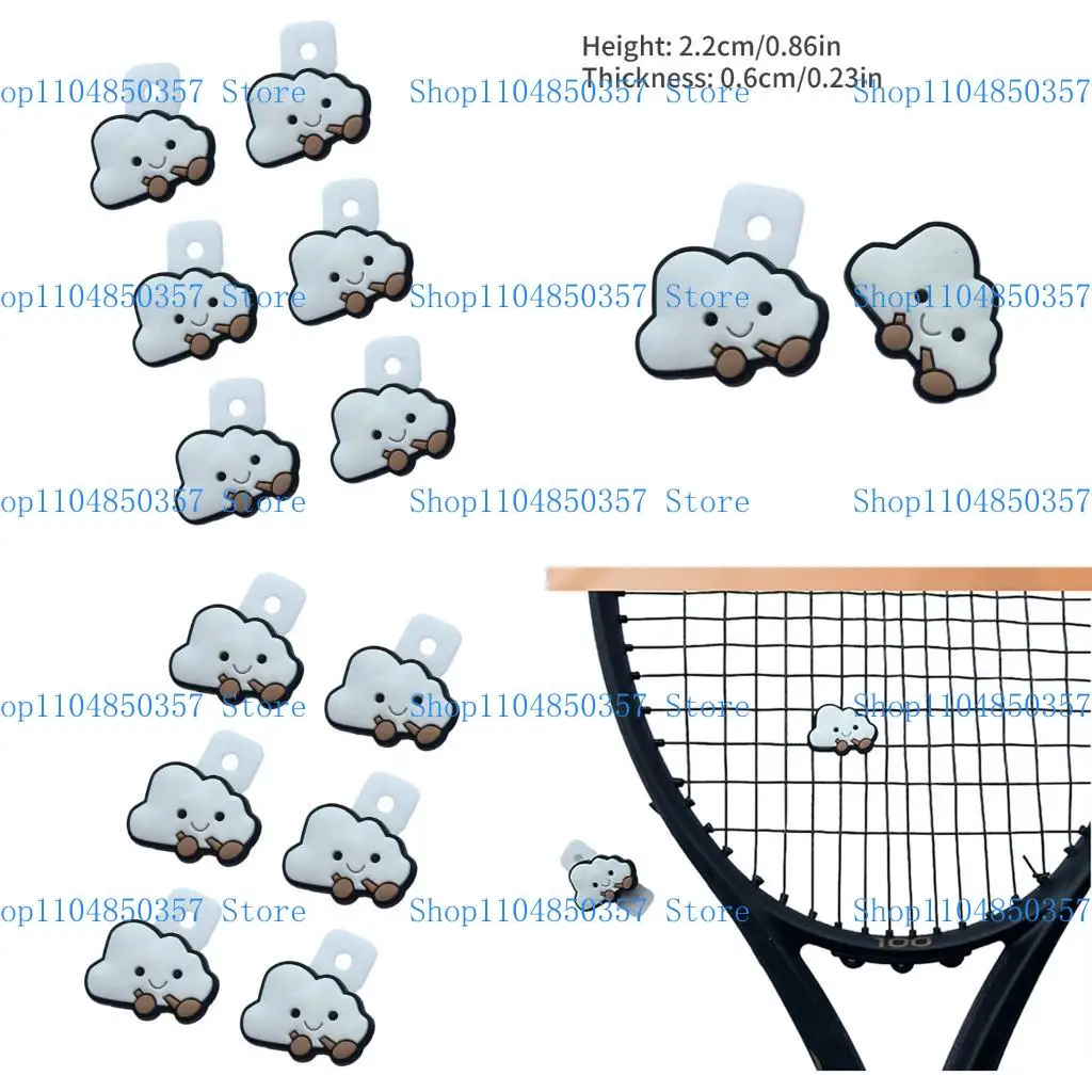 

5ASD 6PCS Теннисные амортизаторы теннисной вибрации вибрации вибрации Shockpereper Tennis Accessories для теннисного игрока.