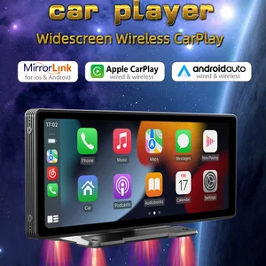 BQCC-Rádio automotivo multimídia universal, reprodutor de vídeo WiFi, tela Carplay sem fio para Apple ou Android, 10,26 na tela 12 principais vendas radio para carro - №1