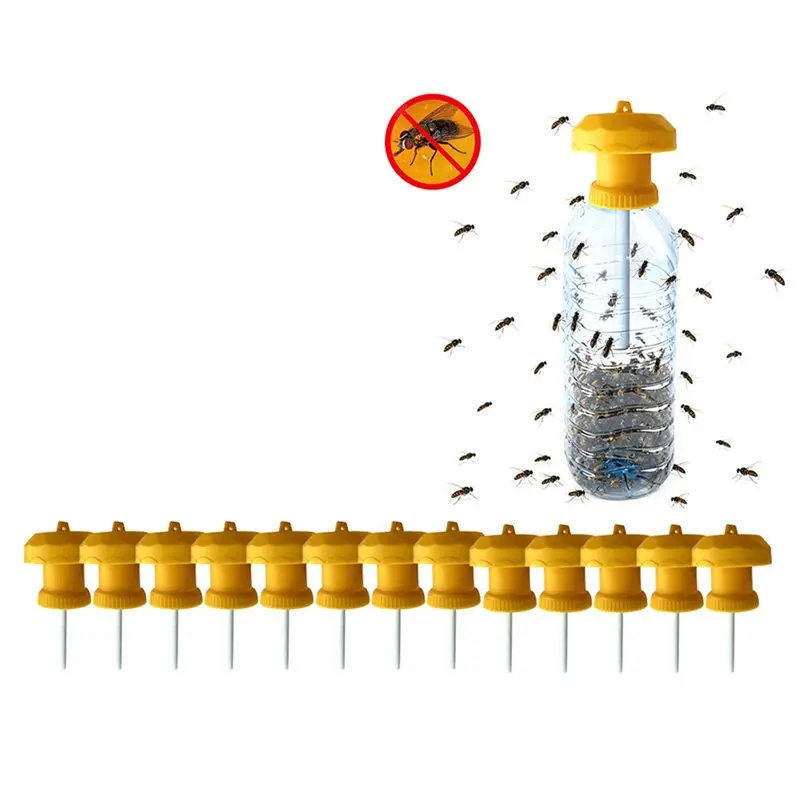 ABLJ Fruit Fly Trap Bugs Trap Catcher Insect Control Cap Can Be Matched With Water Bottle For Farm Orchard