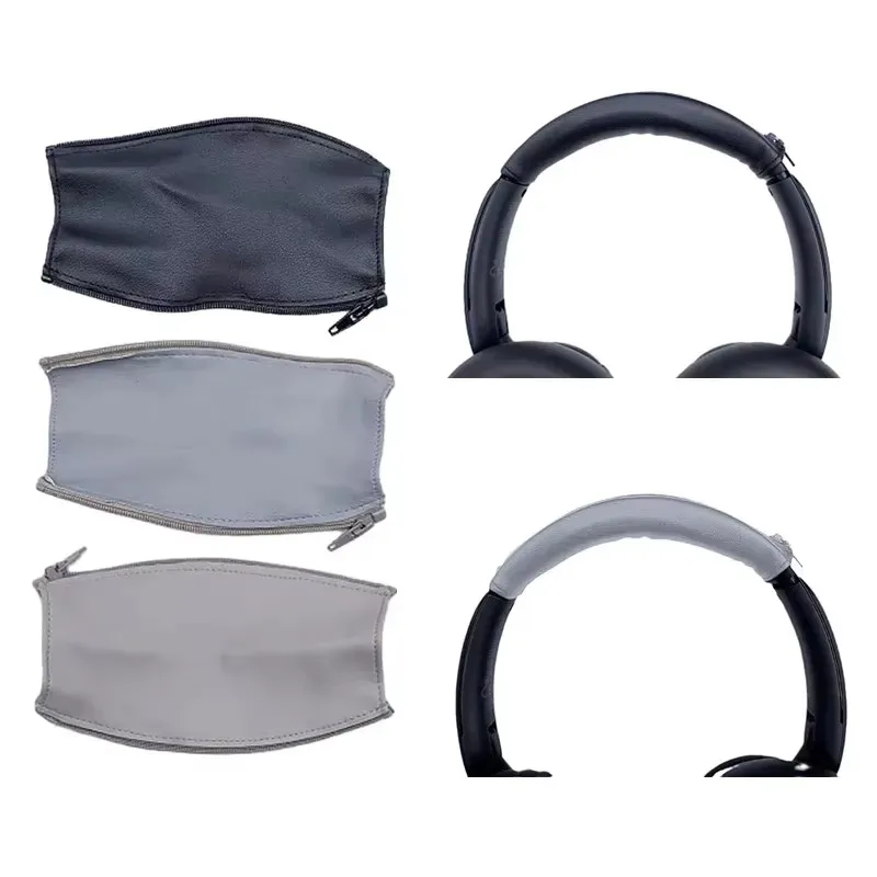 

Replacement Headband Suitable For Anker Soundcore Life Q35 Q10 Q20 Q30 Headphone Head Beam leather Zipper Headbands Cushions