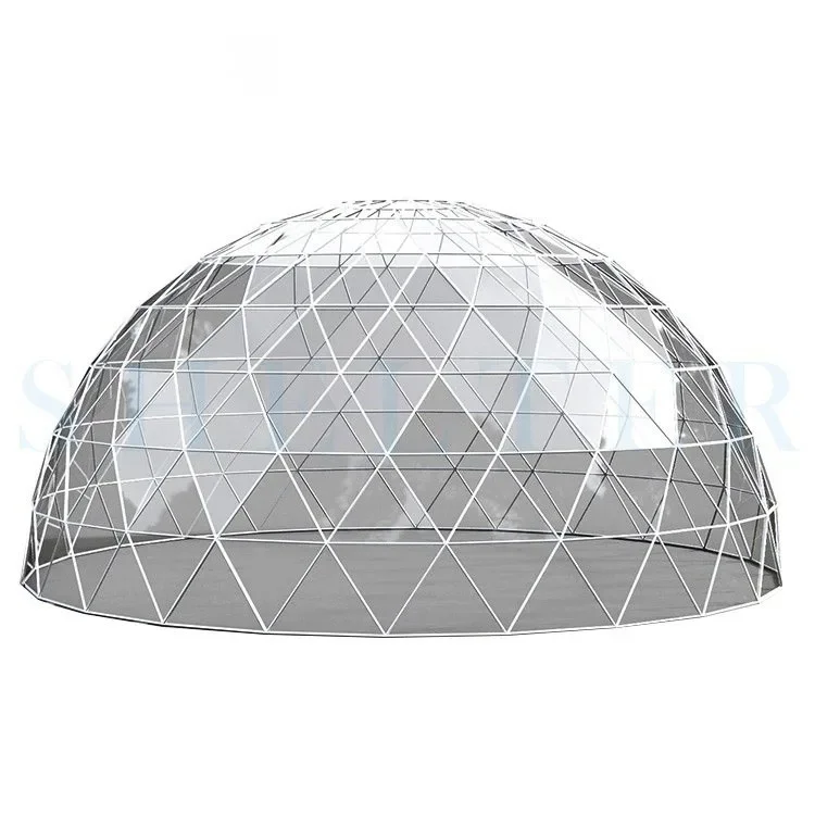 Transparent Spherical Restaurant Tent Outdoor Party Room Open-Air Windproof Transparent Ball