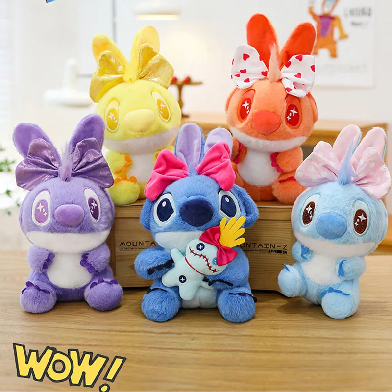 

30 см Disney Лило и Стич плюшевые игрушки мультфильм аниме Kawaii плюшевые конфеты стич куклы подушка мягкая рождественская детская подарок на день рождения