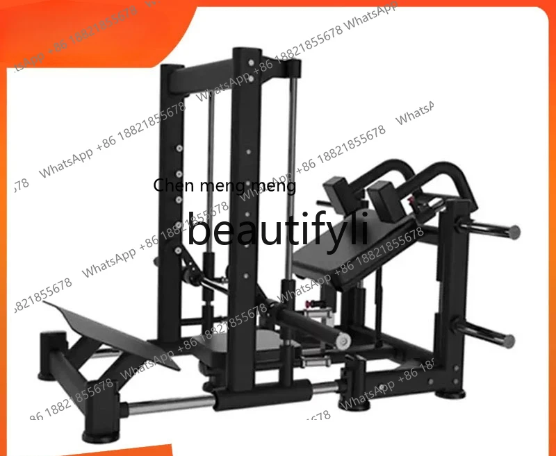 

Commercial, hip punch machine, gym, hip push stool, household, lying back, barbell rowing trainer