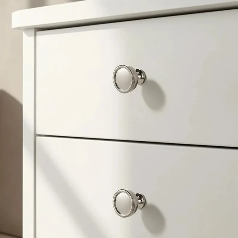 خزانة نحاسية صلبة مصقولة بالنيكل سحب خزانة ملابس/مقبض باب خزانة بفتحة واحدة مقبض درج مقبض أثاث Kitihen