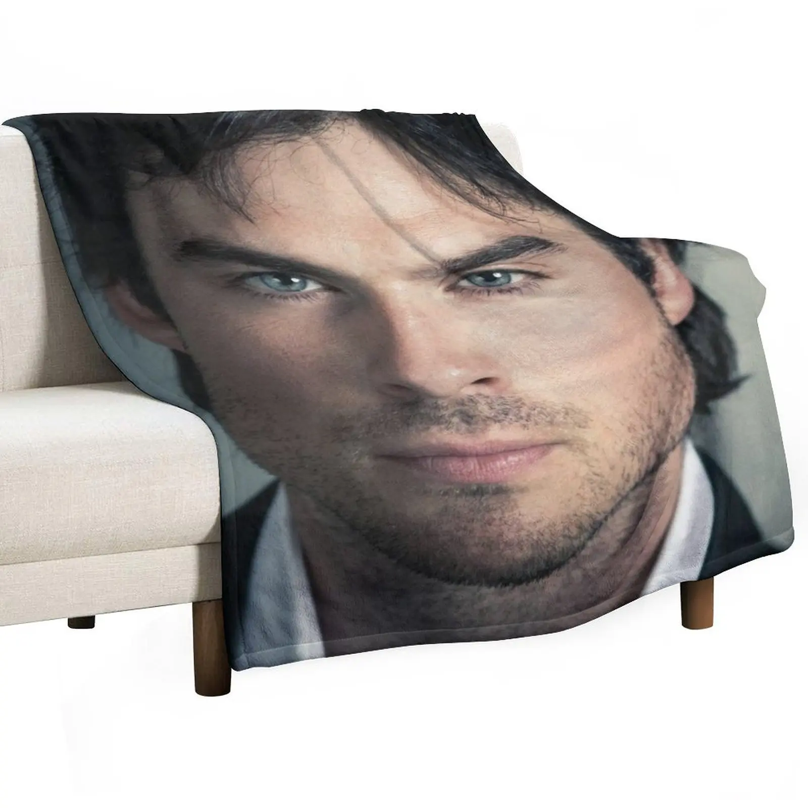 Ian Throw Blanket Picnic Camping Hair Blankets