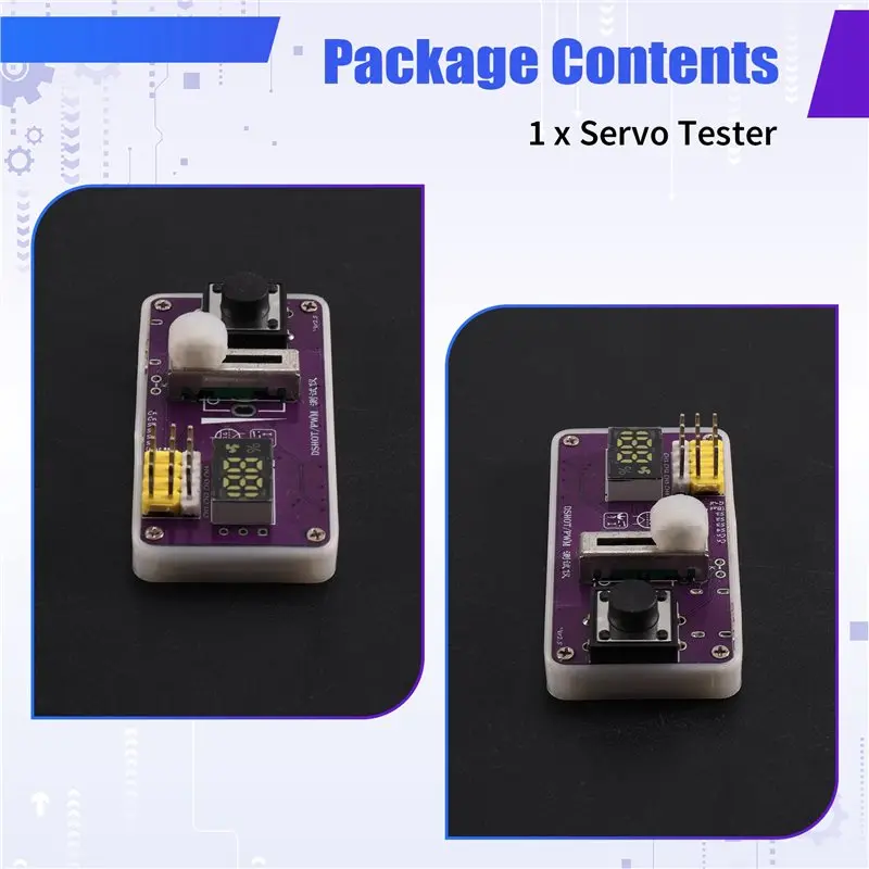 A63T-DSHOT & PWM Servo Tester - For RC Drone ESC, Speed Controller & Lipo Battery Check