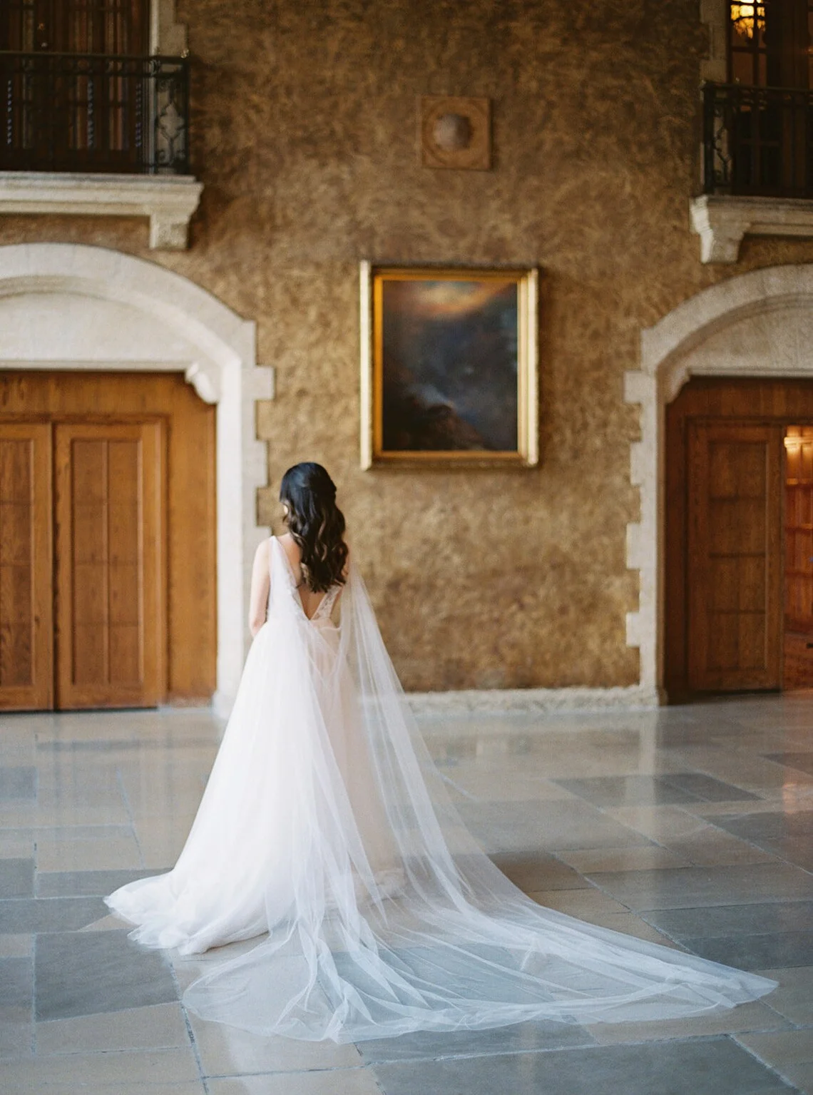 Véu De Ombro Nupcial, Véu De Casamento De Tule