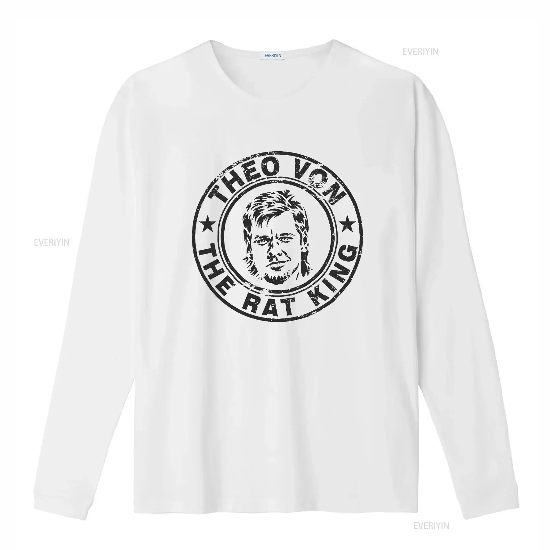 Theo Von The Rat King T Shirt Gang Clothing Joe Rogan This Past Weekend vintage Washed Top For Everyday Wear fashion Casual