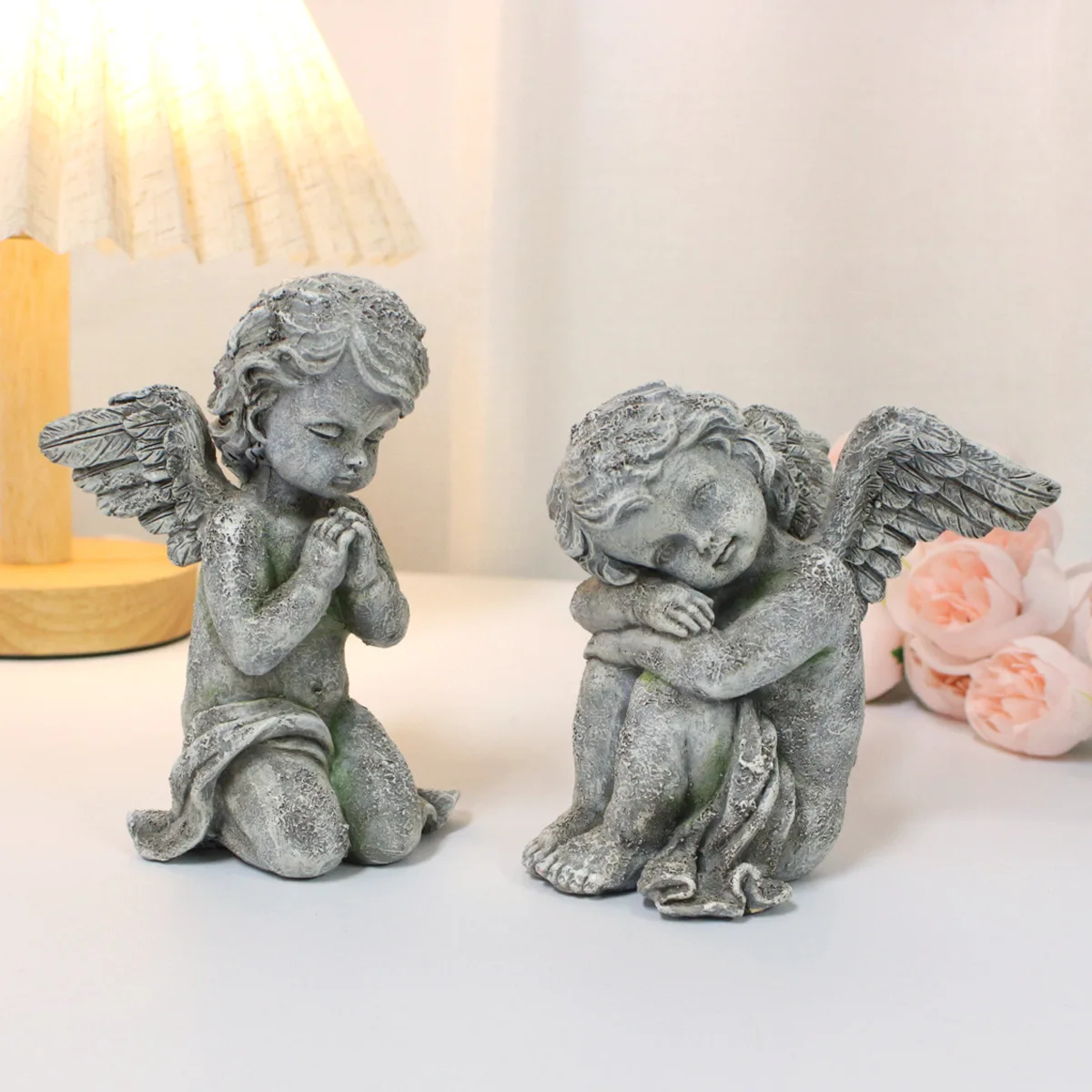 

‌Praying Angel Statue - Vintage Nordic Home Decor‌
