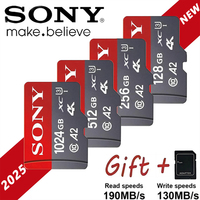 SONY 1TB Capacity Micro SD Card 512GB 256GB SD Memory Card High Speed Cartao De Memoria 128GB 64GB for Nintendo Switch Phone PC