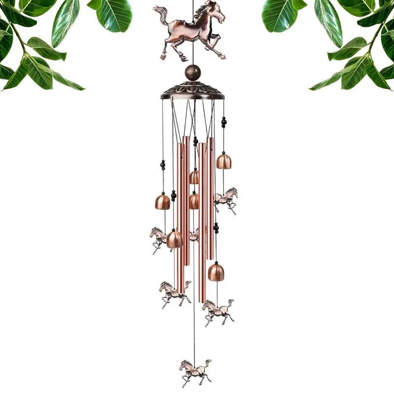 

Garden Wind Chimes Handmade Windchime Hand-made Animal Wind Chimes Retro Wind Chime For Indoor Outdoor Patio Yard Decoration